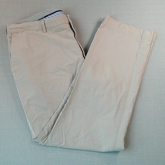 Peter Millar Other - Peter Millar Chino Pants Mens 38 Khaki Tan Cotton Cashmere Blend MF20B51